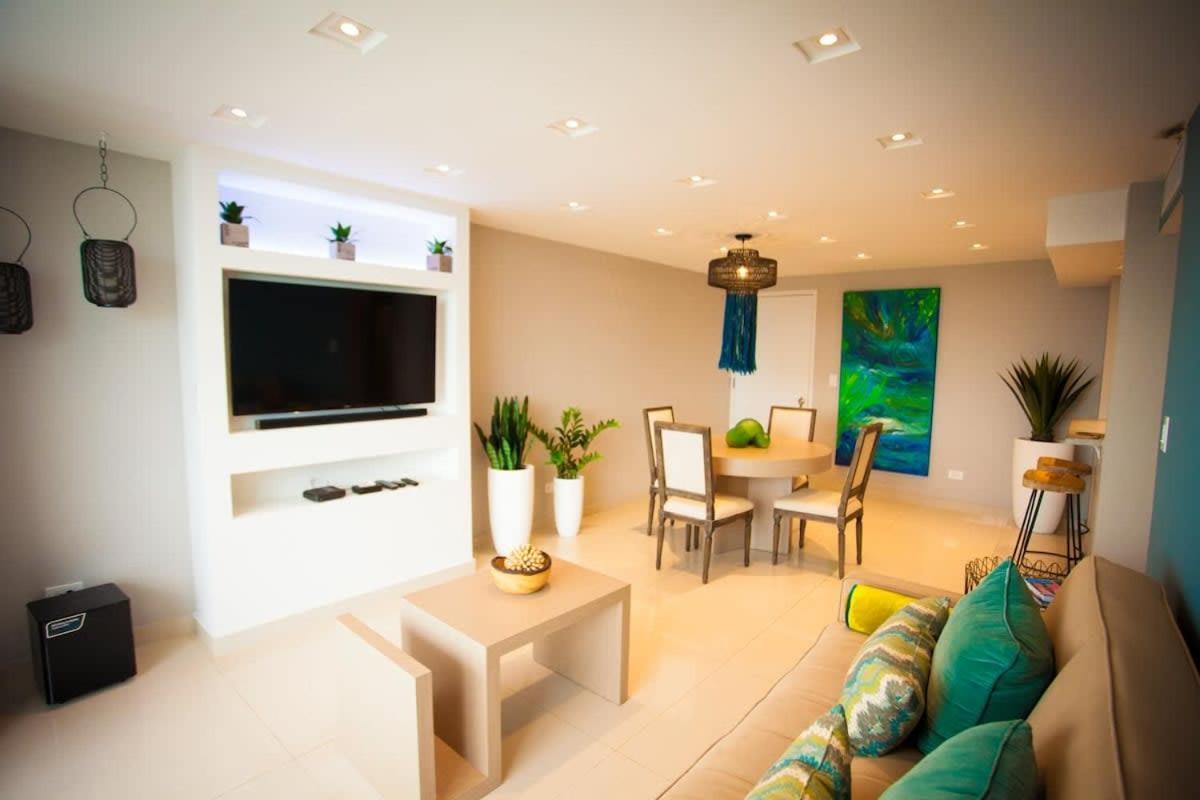 2Br Gem Ocean Front Building Isla Verde Beach سان خوان المظهر الخارجي الصورة