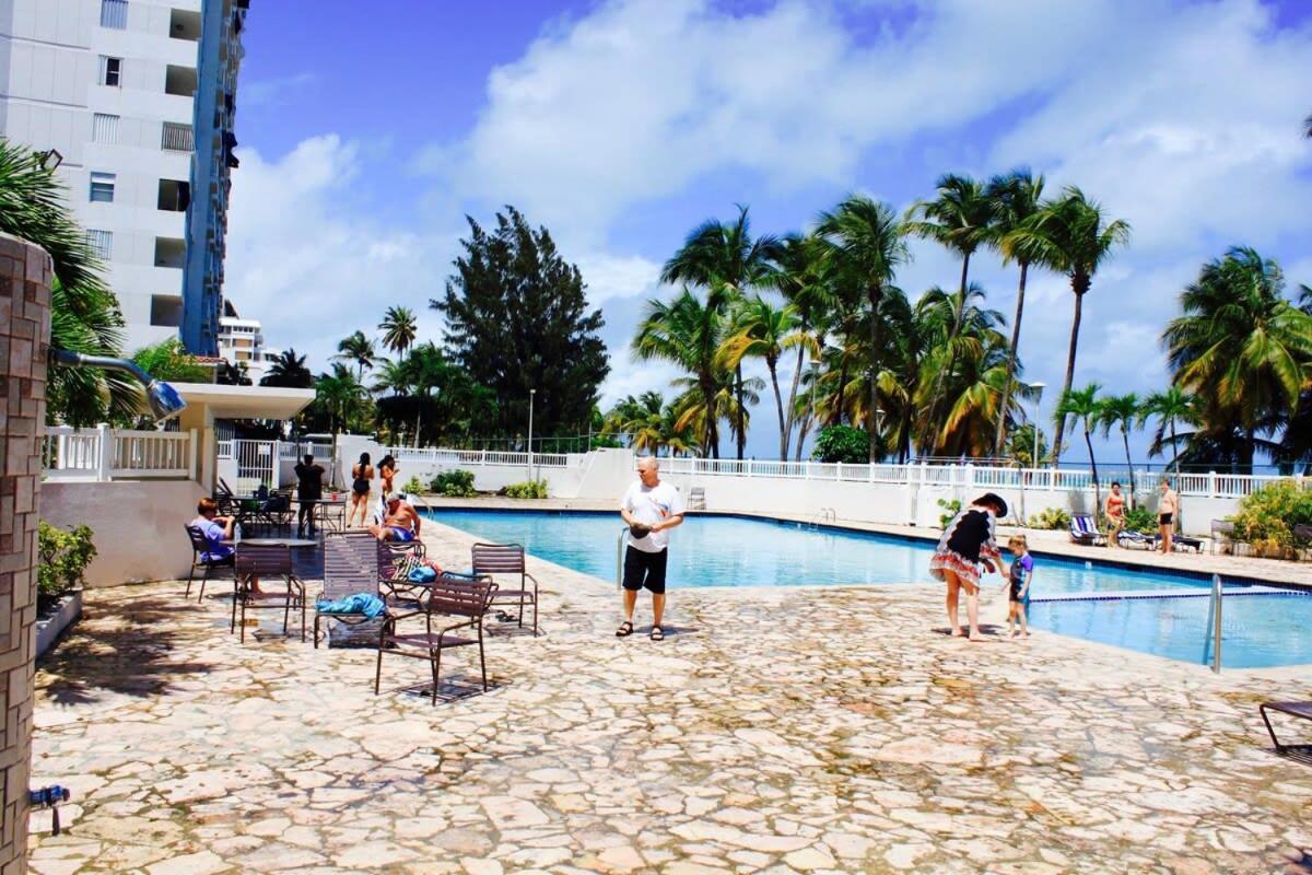 2Br Gem Ocean Front Building Isla Verde Beach سان خوان المظهر الخارجي الصورة